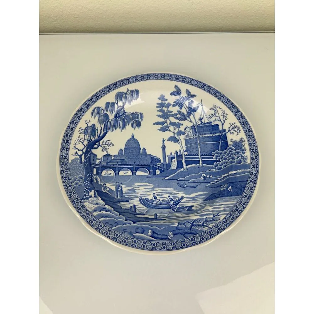 Spode Blue Room Collection Plate ROME 10.5